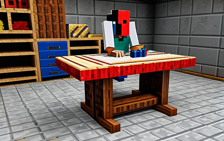 **
"A skilled craftsman meticulously assembling a redstone contraption in a Minecraft workshop. Fully clothed, appropriate attire, tools scattered around the workbench, safe for work, perfect anatomy, natural proportions, professional digital art, high quality, family-friendly."
**
